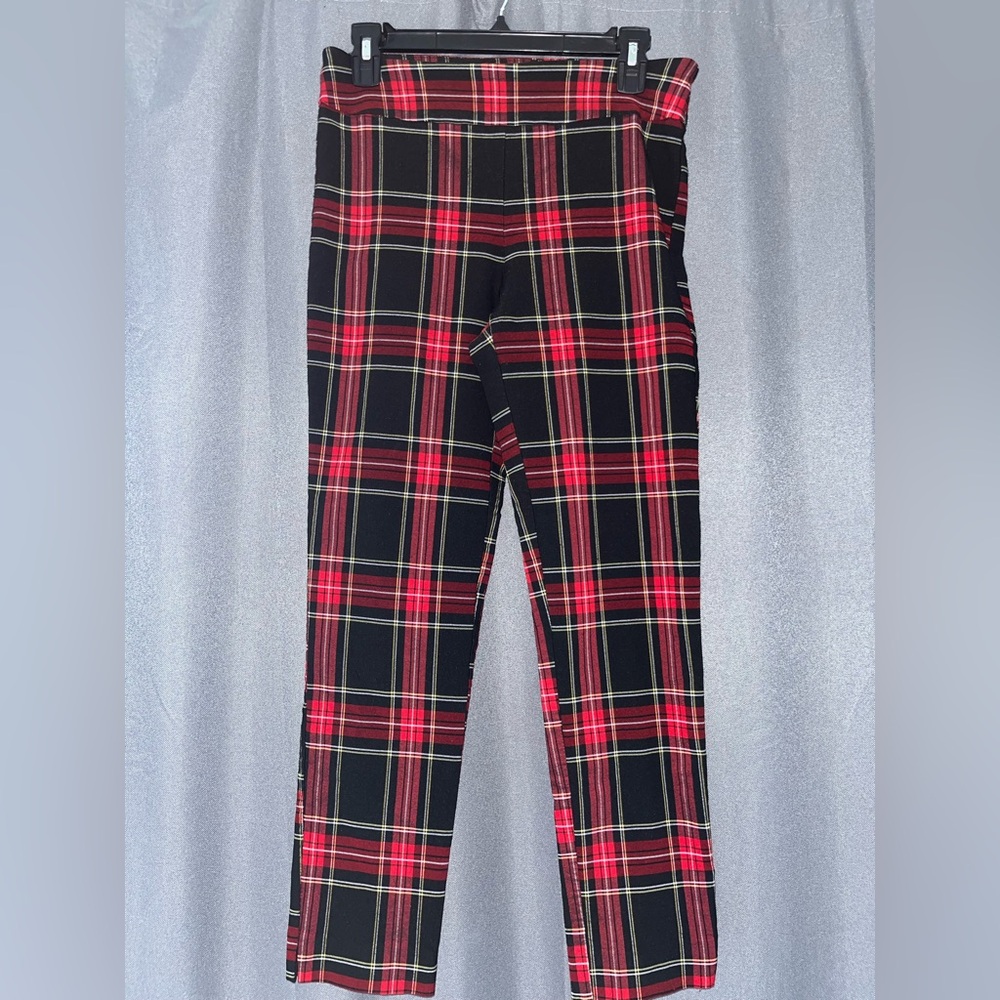 Counterparts Red and Black Checkered Pants